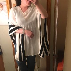 Lauren by Ralph Lauren pancho style throw over